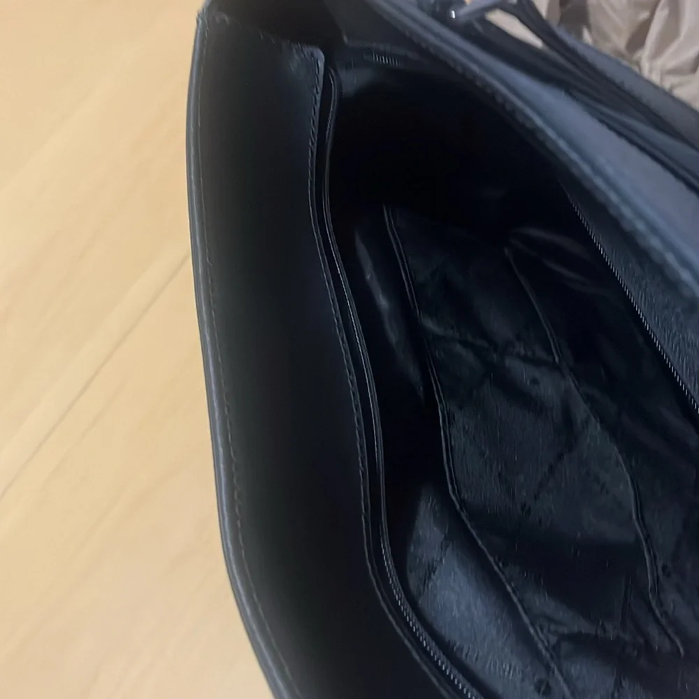 Michael Kors Black Saffiano Leather Tote - Picture 4 of 4